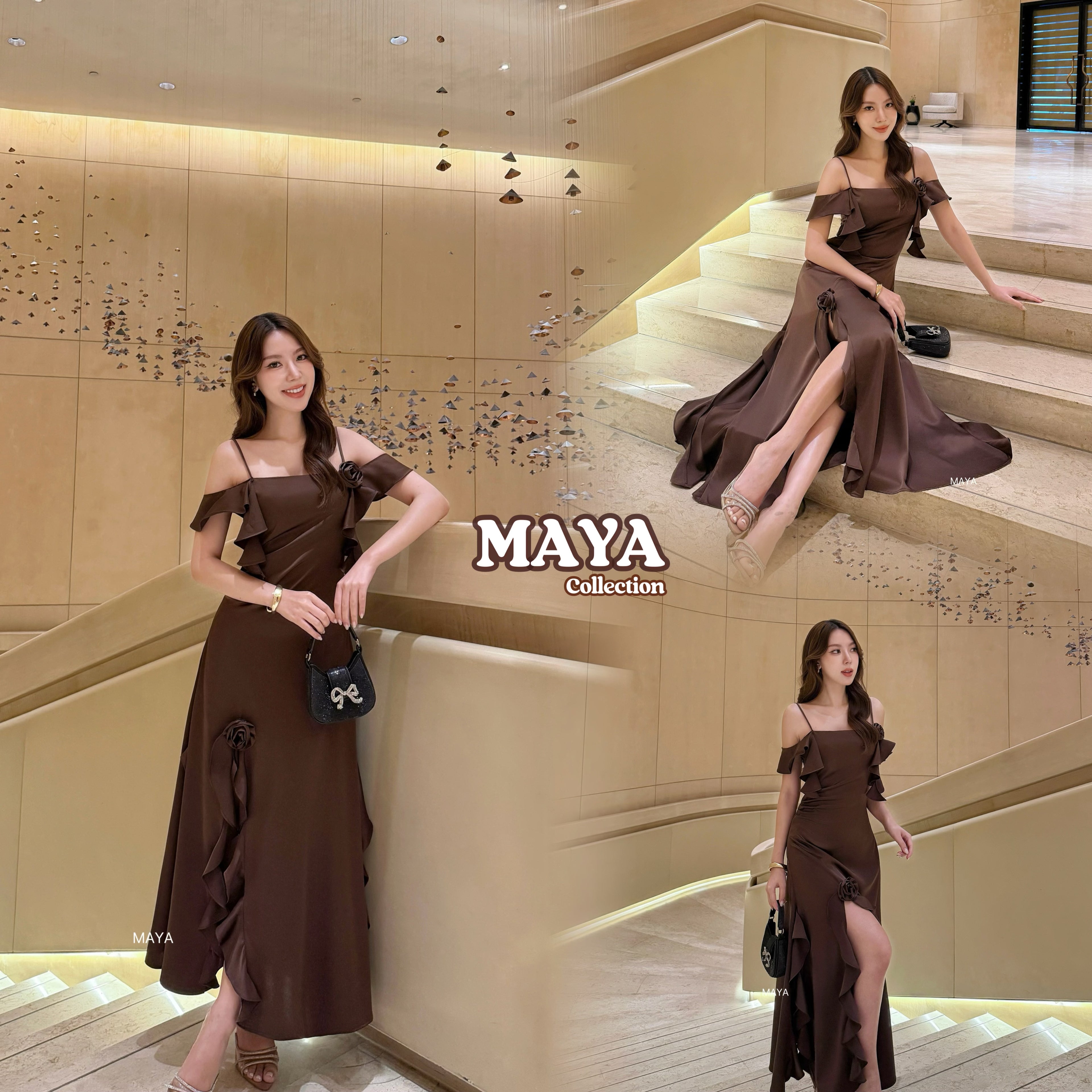 ชุดเพื่อนเจ้าสาว ชุดไปงาน