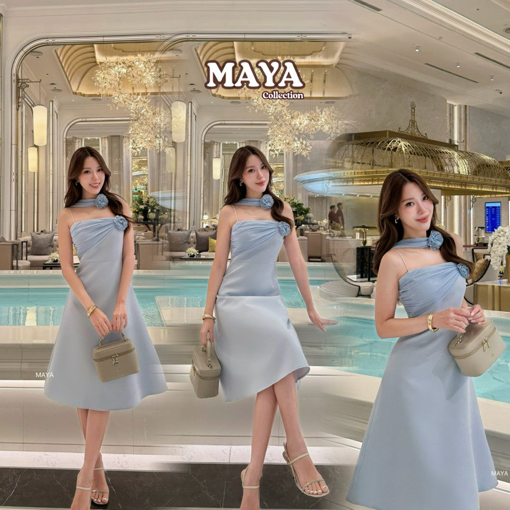 ชุดไปงานเรียบหรูดูแพง ชุดรับปริญญา ชุดงานเลี้ยง s-2xl ใส่ได้หลายแบบ G156