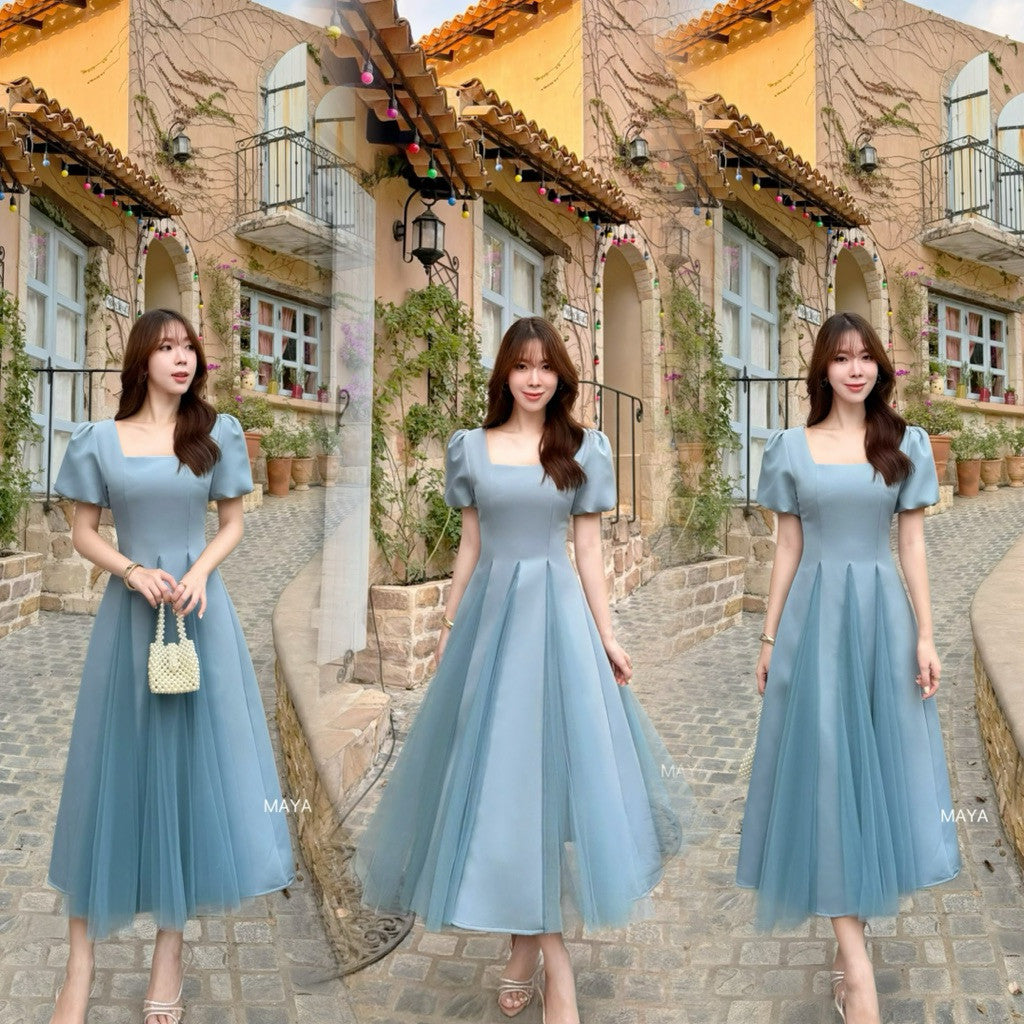 ชุดไปงาน ชุดไปงานเลี้ยง เพื่อนเจ้าสาว G149 s-2xl มาใหม่ค่า