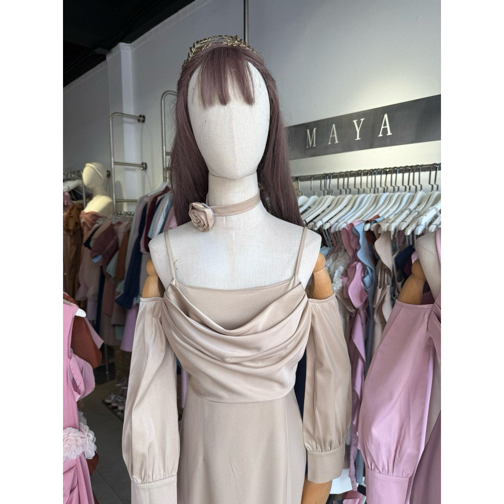 G134 ชุดเดรสออกงาน ชุดเดรสไปงาน s-2xl เดรสไปปาร์ตี้ เดรสออกงาน