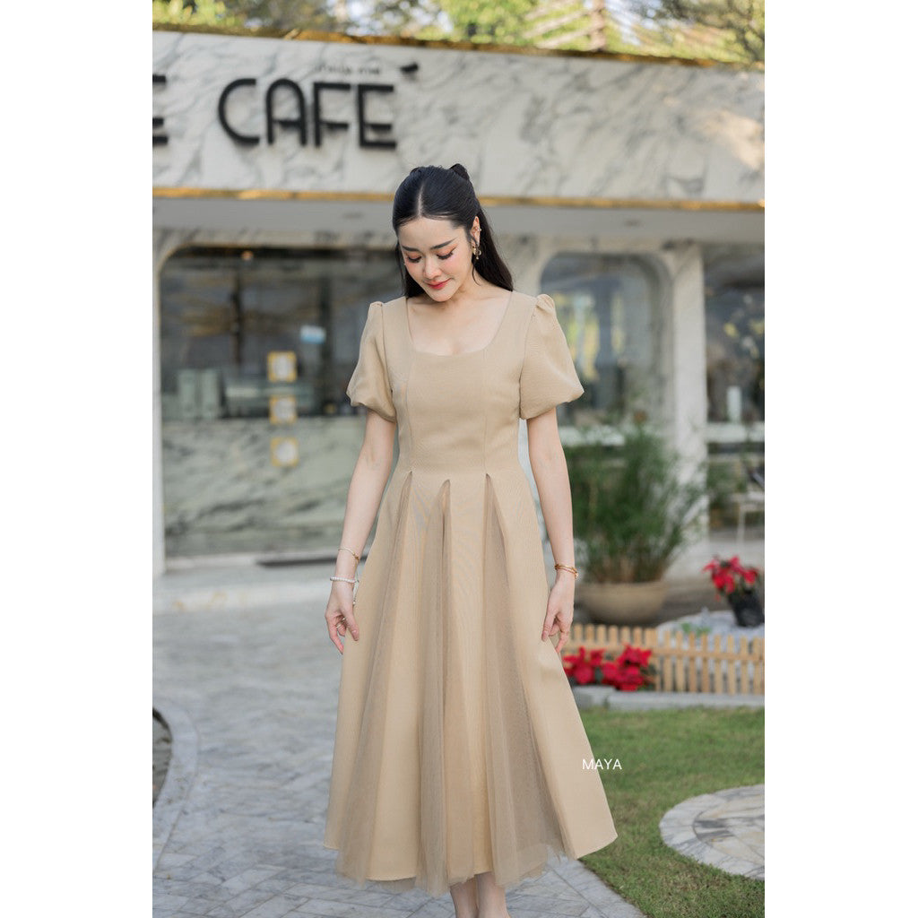 ชุดไปงาน ชุดไปงานเลี้ยง เพื่อนเจ้าสาว G149 s-2xl มาใหม่ค่า